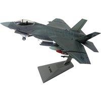 netfurniture F-35C Lightning II Salty Dogs Navy Jet Diecast Model 1:72 in Grey
