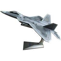 netfurniture F-22 Raptor Pair O Dice Stealth Jet Diecast Model 1:72 in Grey