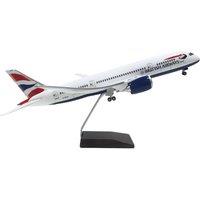 netfurniture British Airways Boeing 787 Model Plane 1:130 44 cm in White