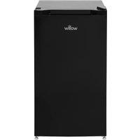 Willow Small Black Freezer with Reversible Door, Undercounter Freezer - WUCFZ48B