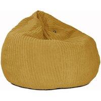 rucomfy Beanbags rucomfy Jumbo Cord Slouchbag - Indoor Classic Bean Bag for Adults in Mustard