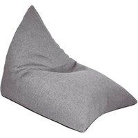 rucomfy Beanbags rucomfy Adults Large Humbug Lounger - Barley Indoor Bean Bag Chair in Light Grey