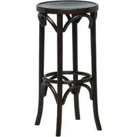 netfurniture Set Of 2 Harvey Beech Walnut High Stool in Black