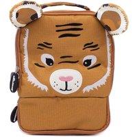 Les Deglingos Picnic Lunch Bag with Lunch Box - Speculos the Tiger in Tan | Size: 1 Year