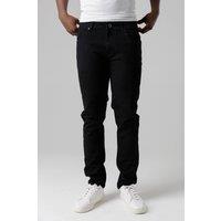 Tokyo Laundry Men's Slim Fit Cotton Blend Jeans in Black | Size: 32R