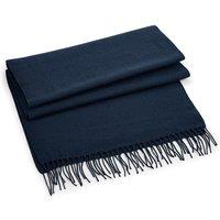 Beechfield Men's Classic Woven Oversized Scarf in Navy