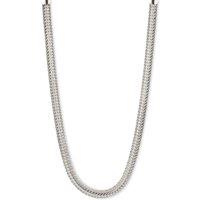 Anne Klein Jewellery Women's Flat Chain Necklace - Silver