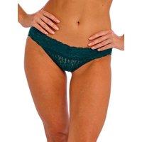 Wacoal Women's Halo Lace Bikini Brief in Green | Size: 14