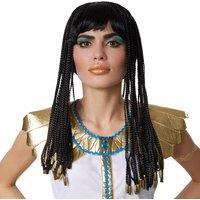 tectake Women's Cleopatra Long Wig in Black