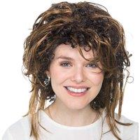 tectake Women's Cave Woman Wig in Brown