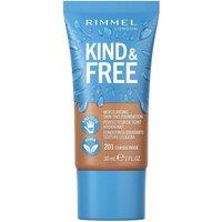 Rimmel London Women's Kind & Free Moisturizing Skin Tint Foundation in 201 Classic Beige