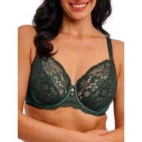 Wacoal Women's Natsuki Lace Underwire Bra in Green | Size: 34B
