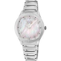 Gevril Women's Morcote, Swiss Quartz Watch, White MOP Dial, 316L Sapphire Crystal in Silver