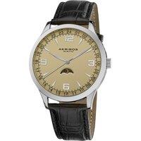 Akribos Men's Aelric Moon 40mm Swiss Quartz in Grey