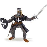 Papo Fantasy World Hospitaller Knight with Sword Toy Figure, Three Years or Above, Black (39938)