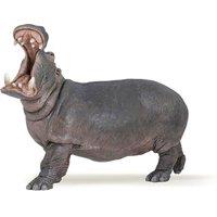 Papo Wild Animal Kingdom Hippopotamus Toy Figure, Three Years or Above, Grey (50051)