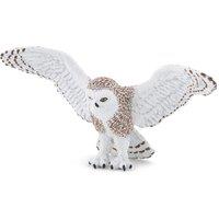Papo Wild Animal Kingdom Flying Snowy Owl Toy Figure (50304)