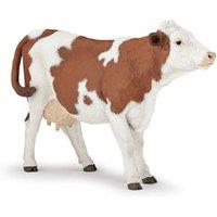 Difuzed Farmyard Friends Montbeliarde Cow Toy Figure, 3 Years or Above, Brown/White (51165)