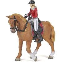 Papo Horses & Ponies Walking Horse & Horsewoman Toy Figure (51564)