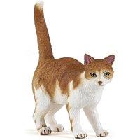 Papo Dog & Cat Companions Red Cat Toy Figure, Three Years or Above, Red/White (54031)
