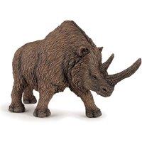 Papo Dinosaurs Woolly Rhinoceros Toy Figure, Three Years & Above, Brown (55031)