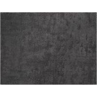 tectake Rug Zonelle 80 X 150 Cm - Anthracite in Dark Grey | Size: 80 cm x 150 cm