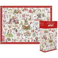Wrendale Designs The Christmas Country Set Jigsaw Puzzle - 1000 Pieces