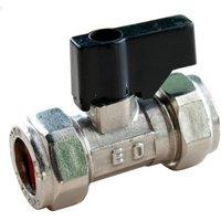 Oracstar Handled Chrome Isolating Valve in Silver