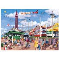The House Of Puzzles Blackpool Promenade BIG 500 Piece Jigsaw Puzzle