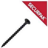 Securpak Drywall Screws (Pack of 35) in Black