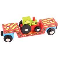 Bigjigs Rail Tractor Low Loader