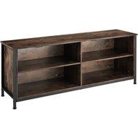 tectake Tv Stand Navan in Brown