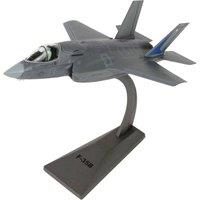 netfurniture F-35B Lightning II Warlords USMC Jet Diecast Model 1:72 in Grey
