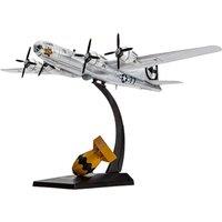 netfurniture B-29 Superfortress WWII Bomber Diecast Model 1:144 in Silver