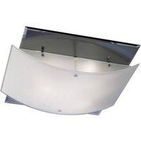 Netlighting Vito Flush Ceiling 3 Light Polished Chrome Mirror in Grey