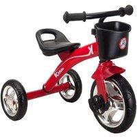 Kiddo Trike 3 Wheel Ride On Tricycle with Basket in Red | Size: 1 Pack