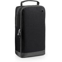 Bagbase Men's Sport Shoe Accessory Bag (8 Litres) Pack of 2 in Black