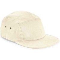 Beechfield Men's Cotton Canvas Baseball Cap in Natural