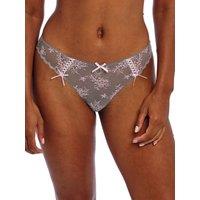 Freya Women's Offbeat Decadence Brazillian in Grey | Size: 14