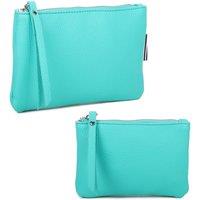 Fontanella Fashion Women's Vetra PU Leather Wallet Set in Turquoise
