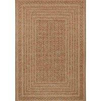 THE RUGS Indoor Outdoor Limonero Rug Sisal Look Durable Rectangular Pile in Beige | Size: 80 cm x 150 cm