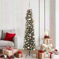 Berkfield Home Artificial Christmas Tree with Stand Green 50.5 x 50.5 x 180 cm
