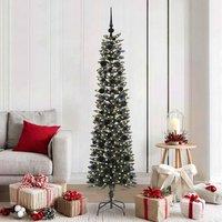 Berkfield Home Artificial Christmas Tree with Stand Green 50.5 x 50.5 x 180 cm