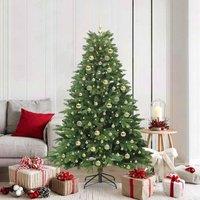 Berkfield Home Artificial Christmas Tree with 300 LEDs Green 180 cm PE & PVC