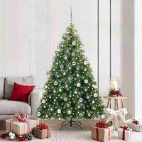 Berkfield Home Artificial Christmas Tree with 300 LEDs Green 180 cm PE & PVC