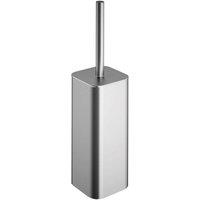 Cosmic Toilet brush & holder, Brushed stainless steel, NEA Collection in Metallic Silver