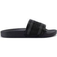 Carvela Women's 'Sicily Slider' Fabric Sandals in Black | Size: 8