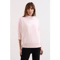 Phase Eight Women's Salima Knit 3/4 Sleeve Sweater in Pale Pink | Size: Small