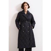 Phase Eight Women's Sukie Maxi Puffer Coat in Midnight | Size: 18