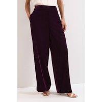 Phase Eight Women's Valentina Trousers in Aubergine | Size: 20